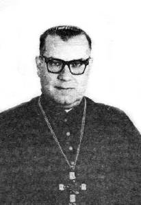 Monseor Jorge Chalup, primer obispo de la Dicesis de Gualeguaych.